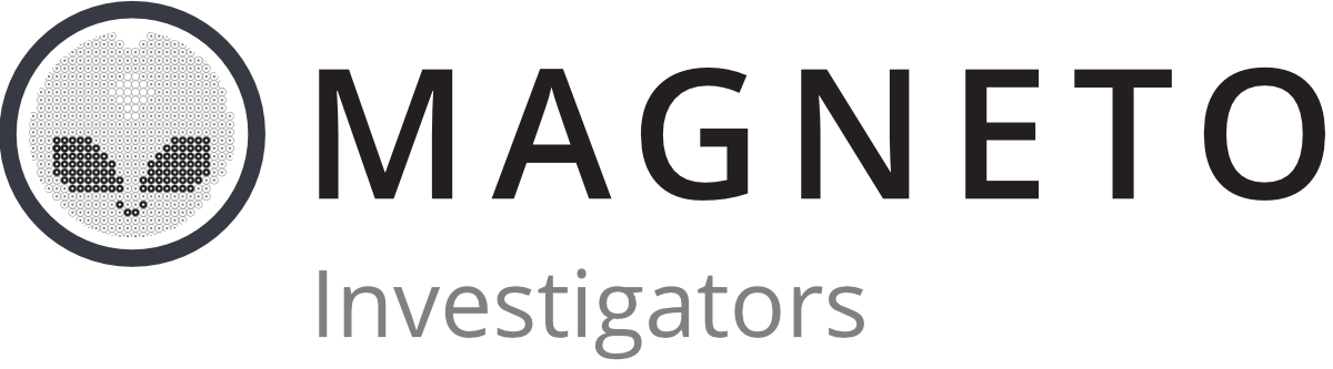Official Logo, Magneto Investigators Logo, Magneto Brand